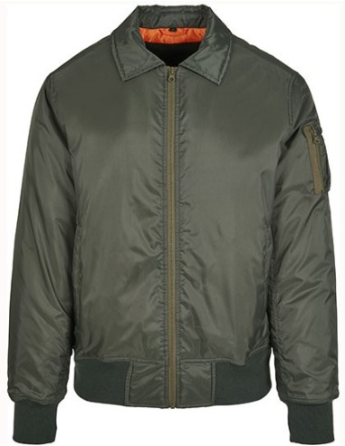 B-BY157-Collar Bomber Jacket
